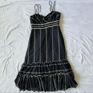 Shoshanna black dress